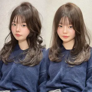 ロング 似合わせカット/ 顔周りカット/まりなのヘアスタイル