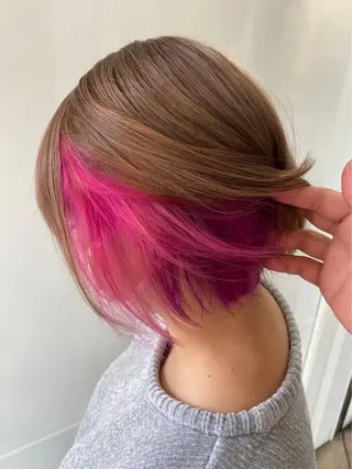 カラー 透明感ダブルカラー/ レイヤー💕miyuのヘアスタイル