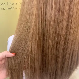 ロング カラー ハブヘアー ハブヘアーのヘアスタイル