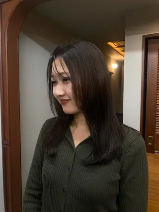 カラー 長嶋 まりののヘアスタイル
