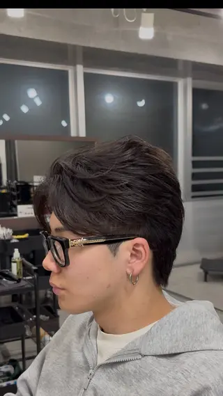 パーマ メンズ パーマキング 🇰🇷yutoのヘアスタイル
