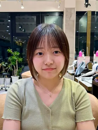 ショート 🍯似合わせ&小顔 ボブ/みゆ🍯表参道のヘアスタイル