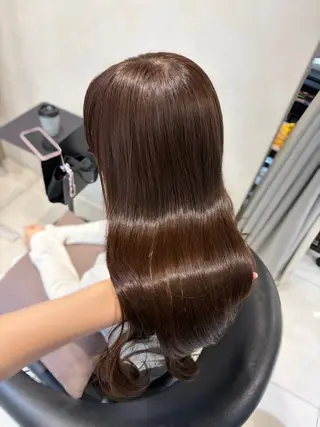 ロング カラー 韓国レイヤー×モテ髪 /MITSUKI🤍のヘアスタイル
