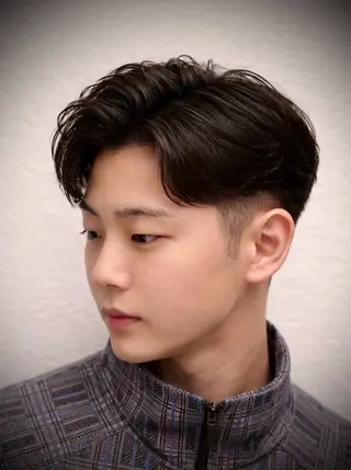 ショート パーマ メンズ ひらお あおとのヘアスタイル