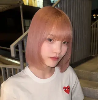 カラー 姫夏 /ハイトーン艶髪🎀のヘアスタイル