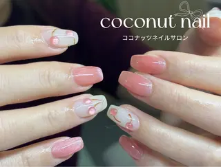 ネイル 神田 ココナッツのネイルデザイン