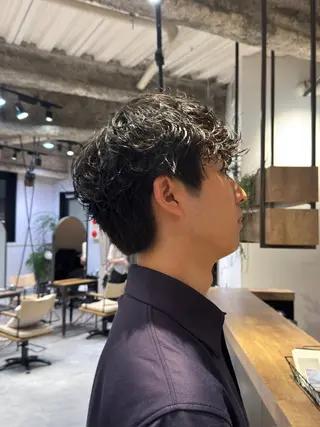 メンズ アクティブショート 特化うえちりくのヘアスタイル
