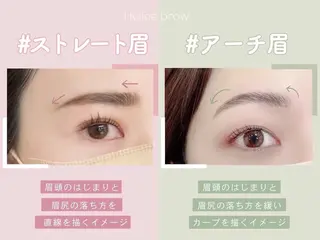 マツエク・マツパ 佐藤 玲奈のマツエク・マツパデザイン