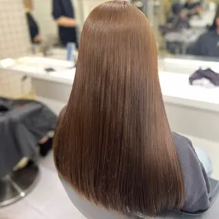 ロング カラー ふわっと抜け感🫧 ブラウンベージュ🤎のヘアスタイル