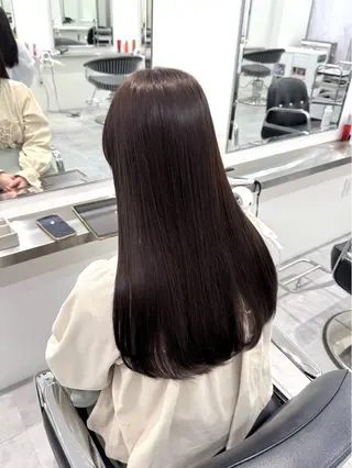 ロング カラー Parve  Mix 🫧梶川虹のヘアスタイル