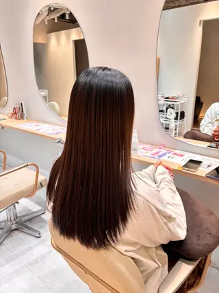セミロング 小林 琉花のヘアスタイル