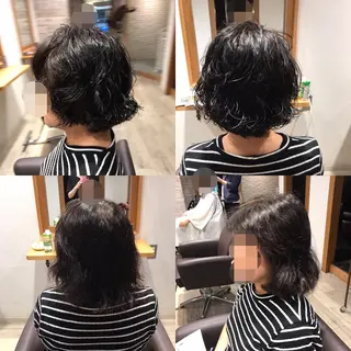 ショート パーマ TELA HAIR 幕張本郷店 千尋のヘアスタイル