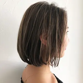 ショート カラー 似合わせカット/ レイヤーカット/新谷のヘアスタイル