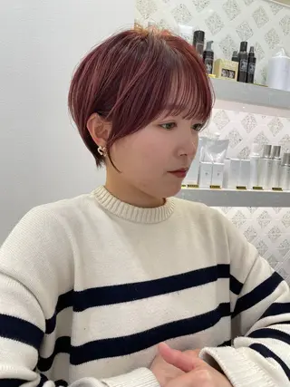 ショート 江崎 良のヘアスタイル