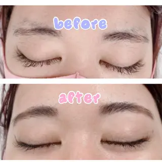 アイブロウ Lea First♡ moaもあのマツエク・マツパデザイン