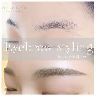 アイブロウ aka'aka 小林のマツエク・マツパデザイン