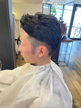 メンズ ひばりヶ丘美容室 カット石井里佳のヘアスタイル