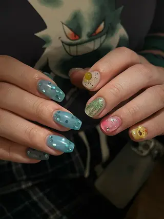 ネイル Hata nail 🎀個性派ニュアンスのネイルデザイン
