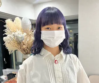 艶髪ハイトーン✨ 🩷AMI🩷のヘアスタイル