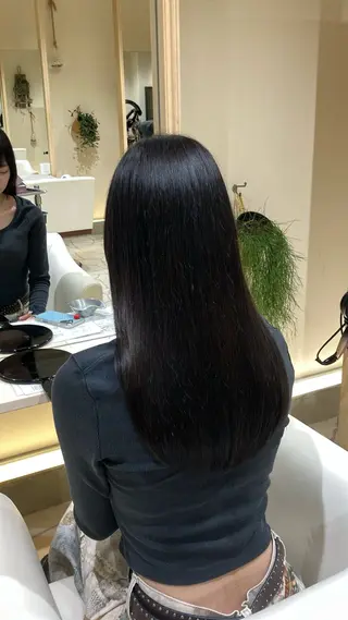 ロング 久野紗愛 【髪質改善　艶髪】のヘアスタイル