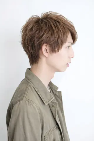 ショート カラー メンズカット 🌟特化美容師🌟のヘアスタイル
