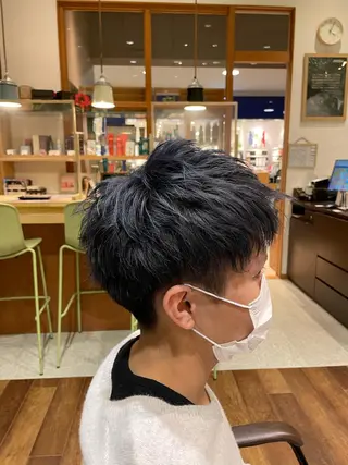 ショート メンズ 🍀小顔ショート🍀 有賀祐貴のヘアスタイル