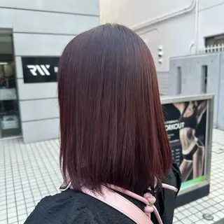 ミディアム カラー Ash浦安店 富谷 日菜乃のヘアスタイル