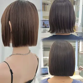ショート COA銀座 ボブ/透明感カラーのヘアスタイル