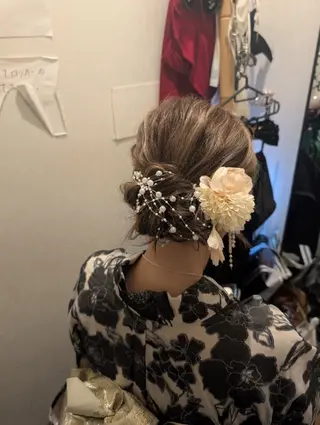 ヘアアレンジ 似合わせヘアセット＆ カット🤍野口弥生のヘアスタイル
