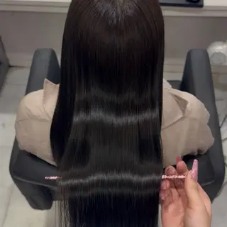 ロング カラー 🦋REISA🦋 エクステ×ハイトーンのヘアスタイル