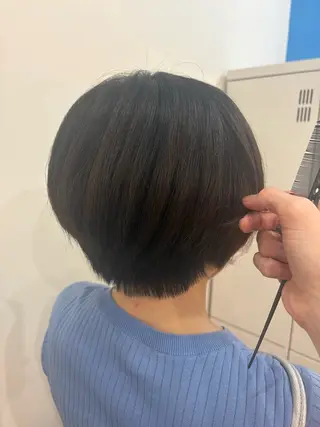 ショート 松井 悠希のヘアスタイル
