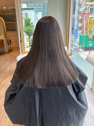 ロング yui🥀/ボブ /ブリーチなしカラーのヘアスタイル
