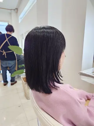 ミディアム ｷﾝｼﾞｮｳ ｴﾅﾐのヘアスタイル