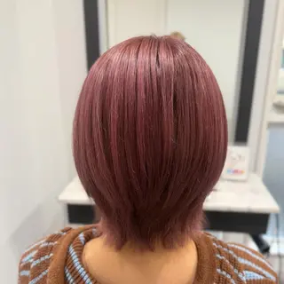 ミディアム カラー Dia アキヨシ ミユのヘアスタイル