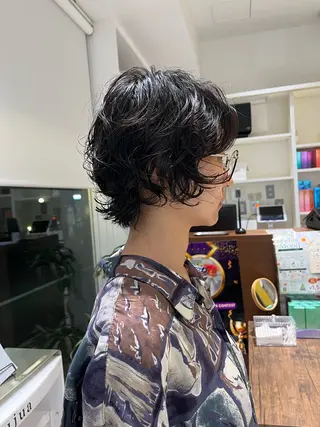 ショート 神作 汐里 江古田 /透明感カラー🌿のヘアスタイル