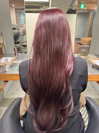 ロング カラー ROSTAR セイゴのヘアスタイル