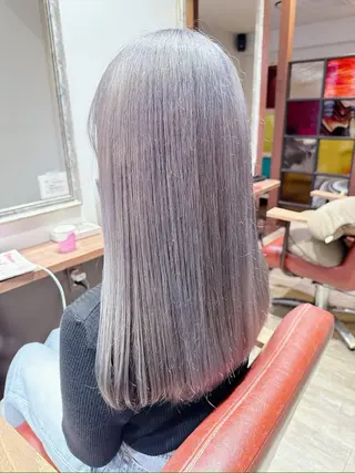 ロング カラー 松村 未央のヘアスタイル