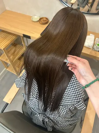 ロング カラー 𝐒𝐇𝐔𝐑𝐈 🦋艶カラー🦋のヘアスタイル