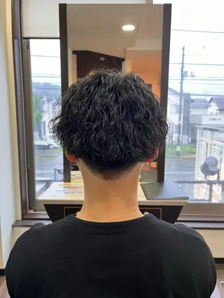 パーマ メンズ メンズカットパーマ /FIKAスズキのヘアスタイル