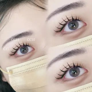 マツエク・マツパ 渡辺 志乃のマツエク・マツパデザイン