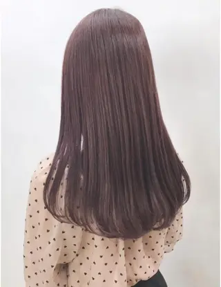 ロング カラー ケアブリーチ 黒瀬有汰のヘアスタイル
