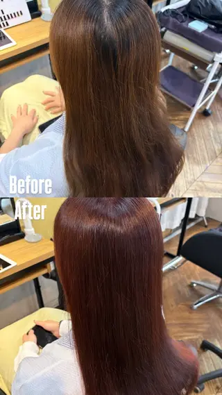 ロング カラー 🪷est hair Lunaのヘアスタイル