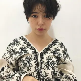 ショート 桜井 俊規のヘアスタイル