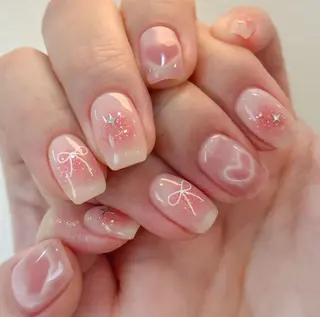 ネイル 🎀M nails✨ ビューティーのネイルデザイン