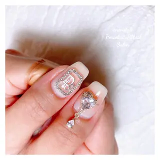 ミディアム ネイル 🐾enen style 🐾のネイルデザイン