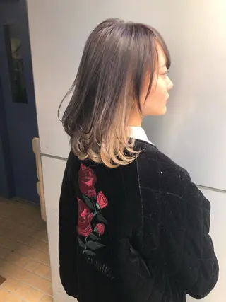 セミロング stylist　篠崎 憲一のヘアスタイル