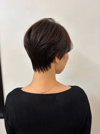 ショート みぞぐち じゅりのヘアスタイル