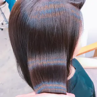 セミロング カラー 🌈限定価格🌈 鈴木 瑛輔のヘアスタイル