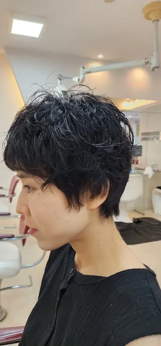 ショート パーマ hairmake Juinのヘアスタイル