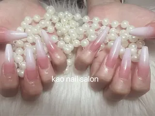 ネイル kao nail マグネット/長さだしのネイルデザイン